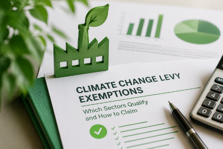 Climate Change Levy Exemptions | Which Sectors Qualify and How to Claim